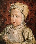 Master of Moulins The Dauphin Charles-Orlant oil painting